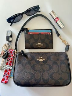 (NO REUPLOADS PLS) bag, purse, coach? coach purse, accessories, ysl, aesthetic, just a girl, girlhood, girl things, my bag, brown aesthetic, clean girl aesthetic Coach Wristlet Aesthetic, Coach Handbags Outfits, Coach Nolita 19 Aesthetic, Purse Coach, Brown Purse Aesthetic, Nolita 19, Coach Wallet Aesthetic, Cute Coach Wallet, Coach Purse Aesthetic