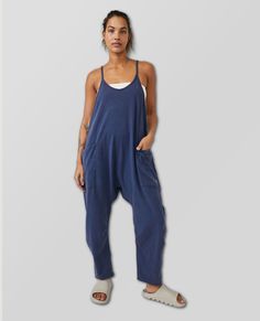 A perfect match for light workout days, or for layering on post-sweat sesh, this soft and comfy onesie features a slouchy, relaxed-fitting design with a dropped crotch and convenient side pockets. Racerback style Dropped armholes Oversized patched pockets FP Movement A destination for the life well-lived, Free People Movement offers performance-ready activewear, practice-perfect styles and beyond-the-gym staples. We believe in the power of community, in supporting and lifting each other up and a Light Workout, Workout Days, Hot Shots, Life Well Lived, Free People Movement, Fp Movement, Perfect Match, Lush, Onesies