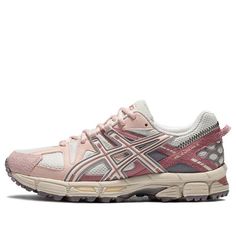 (WMNS) ASICS Gel-Kahana 8 'Brown' 1012A978-201 Acisis Shoes, Asics Sneakers Outfit, Aesthetic Pink Shoes, Aesthetic Running Shoes, Asics Aesthetic, Running Shoes Aesthetic, Asics Shoes Women, Pink Asics, Shoes Wishlist