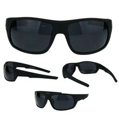 Men's warp around squared rectangular sporty 90s manly light weight sunglasses. (sf403) Rectangular Anti-reflective Shield Sunglasses For Outdoor, Casual Rectangular Shield Sunglasses With Uv Protection, Black Rectangular Sunglasses For Outdoor Activities, Casual Rectangular Sunglasses For Outdoor Activities, Rectangular Sports Sunglasses With Tinted Lenses, Rectangular Polarized Sports Sunglasses, Casual Rectangular Shield Sunglasses With Uva Protection, Wrap Around Sunglasses, Black 90s