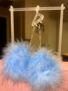 Beautiful and vibrant fluff earrings will help add dimension to any outfit! Earrings available in multiple colorways Earrings Multiple, Long Beach, Baby Blue, Favorite Jewelry, Jewelry Earrings Dangle, Etsy Earrings, Beauty Book, Dangle Drop Earrings, Dangle Earrings