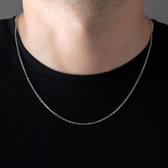 Men's 14k Solid Gold Paperclip Chain Necklace, White Gold Retangle Drawn Cable Chain, Gift for Him, Men Gold Jewelry FREE EXPRESS INTERNATIONAL SHIPPING! SHIPPING NEXT DAY! PRODUCT DETAILS * 14K REAL GOLD ( it has a 14K or 585 stamp on item.) All of my items are 14k real gold. I don't use any gold filled or gold plated materials. * Chain dimensions : 1.85 mm*2.75mm * The closure is spring ring as a default but if you want lobster claw, please send me a message and I can do it. * All of my items Classic Cable Chain Jewelry With Rectangular Pendant, Classic Rectangular Chain Necklaces, Classic Necklaces With Adjustable Chain And Rectangular Shape, Classic Rectangular Chain Necklace, Classic Box Chain Necklace For Father's Day, Modern White Gold Chain Necklace, Rectangular Rolo Chain Necklace As A Gift, Rectangular Rolo Chain Necklace Gift, Classic Rectangular Chain Necklace With Adjustable Chain