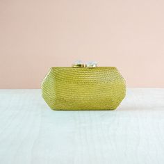 Matcha Clutch Purse - Straw Clutch | LIKHA Chic Clutch For Spring Season Gift, Chic Spring Clutch As Gift, Chic Spring Clutch For Gift, Modern Green Evening Clutch, Summer Formal Green Bags, Gold Clutch For Spring Party, Gold Clutch For Formal Spring Occasions, Elegant Gold Clutch For Spring, Spring Formal Gold Clutch