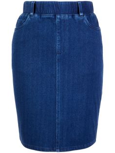 Denim skirts became favorites because they look crisp and casual simultaneously. Our update is made with oh-so-soft stretch terry so you can move freely and comfortably, and a full-elastic waist with belt loops. Classic five-pocket styling. Sits slightly above the knee. Crisp and casual denim skirt Sits slight above the knee Soft stretch terry Classic five-pocket styling Pull-on style Full-elastic waist Belt loops Approx. 21" long Linen/rayon Machine wash and dry Imported Exclusive to The Vermon Casual Denim Skirt, Womens Denim Skirts, Vermont Country Store, Stretch Denim Shorts, Denim Skirts, Country Store, Denim Short, Short Skirt, Casual Denim