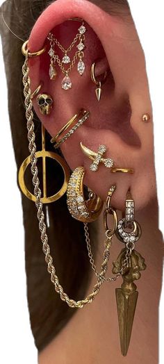 Ear Stacking, Earring Piercing, Face Piercings