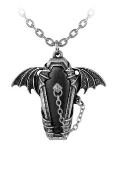 This gothic eternal sleep pendant necklace is the perfect way to express yourself. Featuring a unique design and handcrafted with intricate detail, this necklace is sure to make a statement. Show off your unique style and stand out from the crowd with this beautiful pendant necklace. the perfect accessory for any occasion, this pendant necklace is sure to make you feel confident and stylish. Gothic Chain Jewelry As A Gift, Gothic Halloween Necklaces With Adjustable Chain, Gothic Jewelry With Pendant And Adjustable Chain, Halloween Gothic Necklaces With Adjustable Chain, Halloween Gothic Necklace With Adjustable Chain, Black Vampire Pendant Jewelry, Black Vampire Style Pendant Jewelry, Gothic Pendant Jewelry With Chain, Gothic Pendant Chain Jewelry