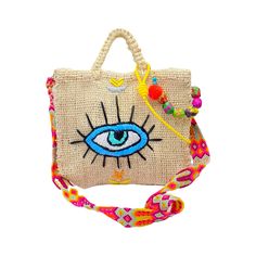 Handmade of henequen and beautifully embellished by artisans in Mexico these bags are a must have for the summer or for a unique gift and special occasion . Color variation may occur different from screen ..   Small bag dimensions  Material: Henequen. Height: 9.5 inches Width: 12 inches Depth: 5 inches Medium bag dimensions Material: Henequen. Height: 12 inches Width: 14 inches Depth: 5 inches embroidered straps to be used shoulder or crossbody. variation on color of staps and bag. Bohemian Pouch Bags For Vacation, Multicolor Rectangular Bag For Summer, Rectangular Multicolor Bags For Summer, Multicolor Rectangular Summer Bag, Rectangular Multicolor Summer Bag, Rectangular Multicolor Summer Bags, Embroidered Double Handle Vacation Bags, Bohemian Crochet Bag With Adjustable Double Handle, Bohemian Handheld Bags For Vacation