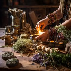 #DezemberChallenge Nh Aesthetic, Witchcraft Pictures, Cozy Witch, Pagan Lifestyle, Witch Herbs, Black Magic Book, Magic Herbs, Witch Art, Magic Book