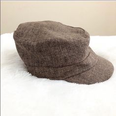 Tweed News Boy Hat, Brand New. Purchased From Fellow Posher And Did Not Fit My Noggin! She’s A Fun Hat, Dress Up Or Dress Down! Casual Brown Tweed Hat, Fun Hat, Soft Cooler, Boy Hat, News Boy Hat, Jelly Shoes, Cool Hats, Walker Boots, Pajama Shirt