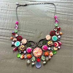 Gorgeous And Ornate Vintage Ayala Bar Necklace. Purchased In The 90s, Worn Twice. 14” Without The Extender, 17” With It. Bib Piece Is 6” Across And 3” Long. Junk Jewelry, Bar Jewelry, Necklace Boho, Boho Vintage, Bib Necklace, The 90s, Bar Necklace, Boho Necklace, Vintage Boho