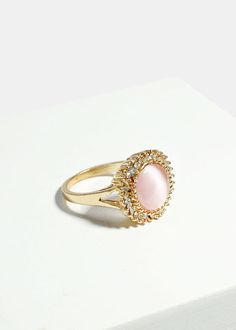 Vintage Unique Stone Ring Pink Ring, Ring Sizes, The Stone, Stone Ring, Stone Rings, Jewelry Box, Gemstone Rings, Ring Size, Gemstones