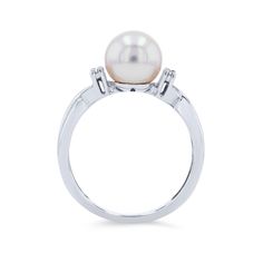 Freshwater Pearl Twist Ring Diamonds Direct, Twist Ring, Fresh Water, Freshwater Pearls, Twist, Diamonds, Ring