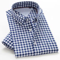 Gender: Men Item Type: Shirts Shirts Type: Casual Shirts Material: COTTON Sleeve Length(cm): Short Collar: Turn-down Collar Style: Smart Casual Fabric Type: Broadcloth Model Number: 619511 Sleeve Style: REGULAR Pattern Type: Plaid Closure Type: Single Breasted Color: 10 Clolors Size: M,L,XL,XXL,3XL,4XL,5XL,6XL,7XL,8XL,9XL,10XL Casual Plaid Cotton Dress Shirt, Slim Fit Plaid Cotton Shirt, Plaid Cotton Dress Shirt For Summer, Plaid Slim Fit Cotton Shirt, Summer Shirts Men, Business Casual Shirts, Plaid Shirts, Shirt Casual Style, Short Sleeve Pattern