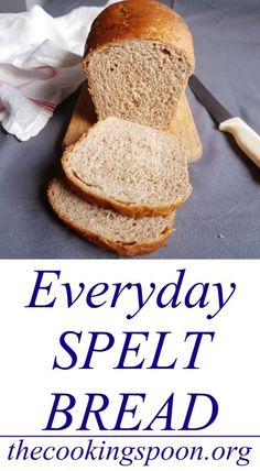 a loaf of bread sitting on top of a cutting board