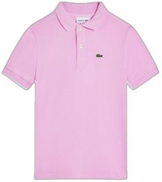 Polo Shirt Colors, Cotton Polo Shirt, Cotton Polo, Polo Collar, Pink Cotton, Patch Logo, Fashion Branding, Polo Shirt, Short Sleeves