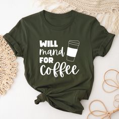 Will Mand for Coffee Shirt | Applied Behavior Analysis | ABA Shirt | behavior analyst | Special Education UNISEX sizing in Gildan brand t-shirts V I S I T M Y S H O P to see more ABA shirts and sweatshirts! https://www.etsy.com/shop/AnneMarieApparel Gildan Shirts - Preshrunk cotton - Graphite Heather: 50/50 Cotton/polyester - Other colors: 90% cotton, 10% polyester Every shirt is made to order. Please allow 4-7 business days before your item ships, but I always try to mail them to you even faste Behavioral Therapist Outfit, Coffee Colored Relaxed Fit Top With Screen Print, Casual Coffee Slogan T-shirt, Casual Coffee Colored Slogan T-shirt, Casual Coffee T-shirt With Letter Print, Coffee Colored Relaxed Fit Tops With Graphic Print, Casual Coffee T-shirt With Slogan, Relaxed Fit Coffee Tops With Graphic Print, Coffee Crew Neck Top With Screen Print