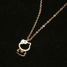 Nwt 18k Rose Gold Filled Hello Kitty Necklace - Adjustable 16-18 Inch Chain - Shiny Finish On Pendant- Last Pics For Size Reference Gold Hello Kitty Necklace, Hello Kitty Jewelry, Cat Necklace, 18k Rose Gold, Womens Jewelry Necklace, Pink Ladies, Gold Filled, Hello Kitty, Rose Gold