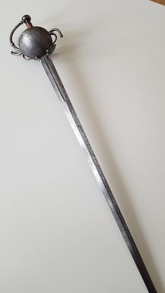 Spanish Rapier, Straight Blade, Antique Glass, Fencing, Knights