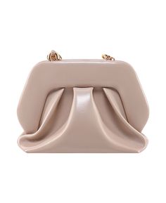 Event Shoulder Bag With Detachable Strap, Elegant Shopping Pouch Clutch, Beige Leather Shoulder Bag For Parties, Chic Event Pouch Bag, Chic Event Pouch Bags, Chic Pouch Bag For Events, Chic Evening Crossbody Bag, Beige Clutch Box Bag For Evening, Chic Evening Clutch With Removable Pouch