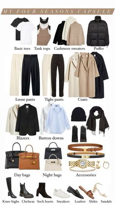 Work Time Capsule Wardrobe, Capsule Wardrobe 2024 Black Women, Luxury Minimalist Wardrobe, Sport Capsule Wardrobe, Fall Outfits Women Aesthetic 2024, Basic Capsule Wardrobe 2024, Capsule Wardrobe 2025, Capsule Wardrobe Fall 2024, Minimalist Autumn Outfit