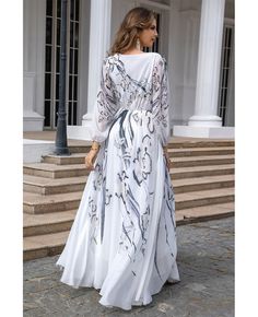 Get 10% off now! Buy elegant flowy long white muslim evening party dress long sleeved at cheap price online. Free stable shipping and pro custom service since 2009. Evening Party Dress Long, Craft Embroidery, Summer Fitness, High Low Prom Dresses, Lace Beach Wedding Dress, Tea Length Wedding Dress, Party Dress Long Sleeve, Prom Dress Shopping, Green Prom Dress