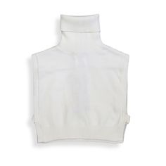 Add a touch of elegance to your child's wardrobe with the Ivory T-Neck Bib Collar. Made from a luxurious jersey knit blend, this unisex essential is perfect for any occasion. White Knit Sweater With Ribbed Neckline, White Turtleneck Top For Loungewear, White Turtleneck Loungewear Top, Winter White Stretch Turtleneck Top, White Stretch Tops With Ribbed Collar, Winter White Turtleneck Top For Layering, White Cotton Turtleneck Sweater, Stretch White Sweater With Ribbed Collar, Classic White Knit Tops