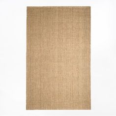 an area rug made out of jute on a white background with no one in it