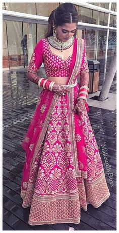 विवाह की दुल्हन, शादी की तस्वीरें, Pink Bridal Lehenga, Indian Wedding Dresses, Designer Bridal Lehenga Choli, Latest Bridal Lehenga