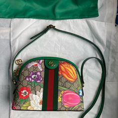 Beautiful Gucci Limited Edition Bag From 2020. New In Box. Includes Original Dust Bag, Original Box And Tags. Gold Hardware. High-end Green Shoulder Bag As A Gift, Green Gucci Travel Bag, Gucci Multicolor Shoulder Bag For Daily Use, Gucci Green Bag With Detachable Strap, Green Gucci Bag With Detachable Strap, Gucci Green Shoulder Bag For Daily Use, Green Gucci Shoulder Bag For Daily Use, Daily Use Green Gucci Shoulder Bag, Gucci Green Shoulder Bag For Shopping