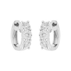 You won't want to go far without these diamond huggie earrings in white gold. Diamond Huggie Earrings, Brand Sale, Huggie Earrings, Huggies Earrings, Watch Brands, Diamond Jewelry, Womens Watches, White Gold, Gold