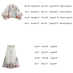 Material: POLYESTERStyle: Bohemian Elasticity: Non Stretch Fabric Type: blended Waistline: Natural Pattern Type: Floral Fit Type: Regular Fit Silhouette: Pleated Dresses Length: Ankle-Length is_customized: No Model Number: boho skirt Gender: WOMEN White Floral Embroidery Sets For Vacation, White Embroidered Vacation Sets, Bohemian Sets With Floral Embroidery For Summer, Bohemian Embroidered Summer Sets, Embroidered Beach Sets For Spring, White Bohemian Short Sleeve Sets, White Bohemian Sets For Spring, Bohemian White Sets For Spring, Pleated Dresses