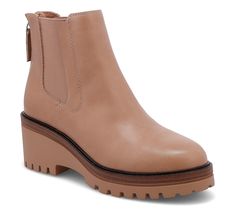 Step up your style game with these sturdy lug-sole boots that boast comfy elastic panels and convenient side-zip closures. From MIA Shoes. Mia Chelsea Boots, Lug Sole Boots, Mia Shoes, Lug Sole, Step Up, Side Zip, Chelsea Boots, Your Style, Fashion Shoes