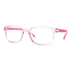 Children's size unisex kid's ultra light plastic frame 100% Blue Violet Light Ray Blocking clear lens vision protecting computer glasses. Protect your child's vision health from harmful digital blue ray omitted from TV, smart phones, tablets, and computers. Size: One Size.  Color: Pink. Kids Computer, Vision Health, Light Rays, Computer Glasses, Smart Phones, Blue Ray, Blue Violet, Blue Light, Violet