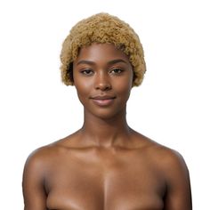 Curly short hair for Women with stylish designs and outstanding looks. Made of Real Human Hair, soft touch, and natural looking, just like your own real hair. Human wig for Women with very stylish designs and pretty looks, make you more beautiful and confident, you will get tons of compliments with this Hair Wig. Different hairstyles and colors can show different sides of you in various occasions or parties, and build a more confident self. Due to manual measurement, please allow an error of 4-5 Short Hair For Women, Hairstyles And Colors, Curly Short Hair, Pretty Looks, Makeup Brush Bag, Curly Short, Human Wigs, Unique Faces, Short Hair Wigs