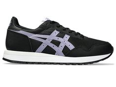 Women's Tiger RUNNER II | Black/Ash Rock | Sportstyle Shoes | ASICS Asics Running Shoes With Rubber Waffle Outsoles, Modern Asics Running Shoes For Sports, Asics Retro Sports Sneakers, Retro Asics Sneakers For Sports, Asics Tiger Runner, Nostalgic Aesthetic, Asics Tiger, Extra Wide Shoes, Shoes Asics