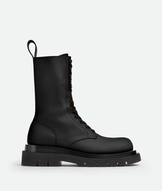 Luxury Ankle-high Lace-up Boots With Lug Sole, Botaga Boots, Bottega Veneta Lace Up Boots, Botega Venetta Boots, Black Bottega Boots, Botegavenetta Boots, Bottega Veneta Boots, Lug Boots, Boots Store