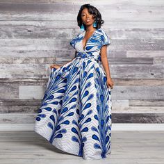 ?The Newest digital printing Ankara long dress, soft and comfortable to wear. There were over 20 difference dressing style on a same Ankara dress, learn more on description. Kitenge Dress, Tied Dress, Middle Eastern Fashion, Afrikaanse Mode, Gaun Fashion, Infinity Dress, African Print Dress, Evening Dress Fashion, Ankara Dress