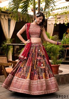 Ready to wear Traditional Wedding special Heavy Embroidery work Lehenga choli for women, Navratri ghaghra choli,lehenga choli for women USA,Lehenga blouse USA, Ship from USA, Lehenga for Wedding. Lehenga :- (Full-Stitched Fabric & Work :- Dull Satin & Digital print with Embroidery work and Handwork. Length :- 42'' Inner :- Micro Cotton Flair  :- 4 Mtr Closure:- Chain Attached & With Heavy Dori Latkan Stitching Type :- Stitched Can-Can And canvas Blouse:- (Full Stitched Blouse Color :- Maroon Fabric & Work :- Dull Satin & Digital print with Embroidery work and Handwork. Select the Blouse Size as per your Actual Body Measurements. Dupatta :-👇🏻 Dupatta Color :- Maroon Fabric & Work :- Heavy Georgette Febrics with Embroidery Work all over. Length:-  2.50 Mtr Note *Best Quality* *Showroom Fin Bohemian Georgette Choli For Navratri, Bohemian Georgette Choli For Designer Wear, Bohemian Georgette Choli With Unstitched Blouse, Bohemian Festive Lehenga, Diwali Mirror Work Choli, Semi-stitched Skirt Set With Pallu For Navratri, Semi-stitched Bohemian Georgette Choli, Bohemian Style Designer Lehenga With Pallu, Mirror Work Choli For Diwali