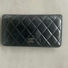 Reposhing This Item I Purchased From @Aor_alisa. Loved It, But Ready To Rotate For Something New. Questions? Leave A Comment Below! Chanel Pouch, Gucci Card Holder, Black Bifold Wallet, Chanel Long Wallet, Chanel Cambon, Quilted Wallet, Maroon Leather, Blue Wallet, Chanel Caviar