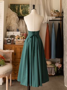 This price includes a skirt and a free KC (not for sale) only, others are not included.   	 		 			Size 			S 			M 			L 			XL 			2XL 		 		 			Waist 			66 			72 			78 			84 			90 		 		 			Full Length 			89 			90 			91 			92 			93 Green Cotton Dress With Lined Skirt, High Waist Cotton Party Skirt, Green Long Pleated Skirt Dress, High Waist Cotton Skirt For Party, Green A-line Dress With Lined Skirt, Green Long Pleated Dress, Green Pleated Flared Skirt Dress, Green Flared Pleated Dress, Green Pleated Flared Dress