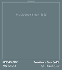 the front cover of providence blue