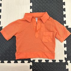 Questions? Leave A Comment Below! Affordable Orange Urban Outfitters Tops, Polo Orange, Orange Crop Top, Urban Outfitters Tops, Color Orange, Urban Outfitters, Crop Top, Womens Tops, Crop Tops