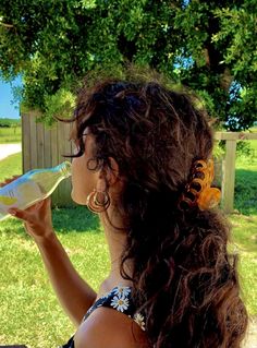 2024 Energy, 2023 Hair, Hairstyle Idea, Woman Hair, Curly Girl Hairstyles, Summer Goals, Random Pics