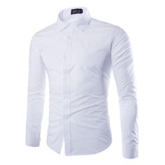 This product is the perfect choice for men seeking a fashionable and comfortable dress shirt. The Mens Single Breasted Mens Slim Fit Dress Shirt has an imported slim fit design and is made from a comfortable blend of Cotton and Polyester fibers. The shirt features a Turn-down Collar & Single Breasted closure and comes in five sizes (M/L/XL/XXL/3XL) & five colors (Black, White, Red wine, Navy blue, and Light blue). Product Details Style: Slim Fit Sleeve Style: Regular Sleeve Length(cm): Full Shirts Type: Casual Shirts Plus Size: M/L/XL/XXL/3XL Imported Material: Cotton, Polyester Item Type: Shirts Gender: MEN Fabric Type: Broadcloth Color: Black, White,Red wine, Navy blue, Light blue. Collar: Turn-down Collar Closure Type: Single Breasted Size Shoulder Width (cm) Bust (cm) Sleeve Length (cm Dress Shirt For Men, Shirts Plus Size, Men Fabric, Slim Fit Dress, Slim Fit Dress Shirts, Fitted Dress Shirts, Slim Fit Dresses, Fit Dress, Comfortable Dress