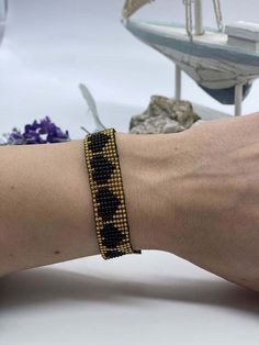 This Beaded Bracelets item by LadiesHandJewelry has 31 favorites from Etsy shoppers. Ships from Lawrence Township, NJ. Listed on Sep 30, 2024 Rectangular Black Wristlet As A Gift, Rectangular Black Wristlet For Gift, Black Rectangular Wristlet For Gift, Black Rectangular Beaded Bracelets For Gift, Rectangular Black Beaded Bracelets For Gifts, Adjustable Black Beads Wristband Gift, Adjustable Gold Beaded Wristband, Black Beads Bracelet Wristband Gift, Black Beads Wristband As Gift