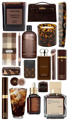 Chocolate Girl, Brunette Aesthetic, Chocolate Girls, Fall Mood Board, Visual Board, Crochet Items, Brown Aesthetic, Rich Girl, Perfume Collection