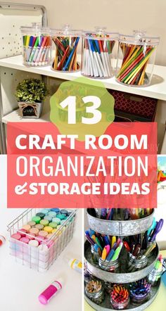 craft room organization and storage ideas