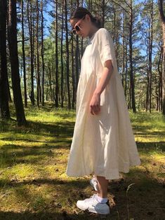 Loose fit smock dress women Oversized summer linen dress | Etsy Oversized Summer Dress, Oversized Linen Dresses For Daywear, Spring Relaxed Fit Ramie Dress, Spring Ramie Dress With Relaxed Fit, Spring Dresses In Relaxed Fit Ramie, Oversized Linen Midi Dress, Oversized A-line Midi Dress For Summer, Summer Linen Midi Dress Relaxed Fit, Oversized Linen Midi Dress For Spring