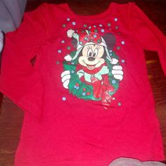 Thanks For Visiting My Page. New With Tags. Awesome Christmas Present! I Can Even Wrap It If Requested. Playful Mickey Mouse Winter Tops, Playful Mickey Mouse Top For Winter, Playful Mickey Mouse Winter Top, Playful Red Christmas Tops, Cute Red Holiday Tops, Disney Minnie Mouse Shirt, Disney World Princess, Alice In Wonderland Shirts, Minnie Mouse Hoodie