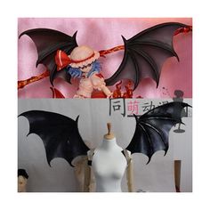 Vampire Diy, Diy Fantasia, Demon Costume, Halloweenský Makeup, Demon Wings, Costume Wings, Nerd Crafts, Dragon Costume